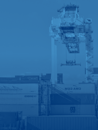 Разгрузка контейнеров